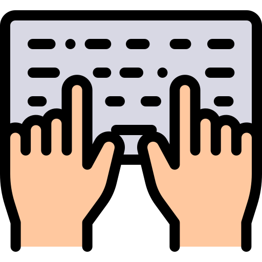 TYPING  (HINDI-35 WPM & ENGLISH-40 WPM)